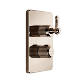 Gessi Venti20 mitigeur thermostatique de douche 2 voies 65135 + 09269